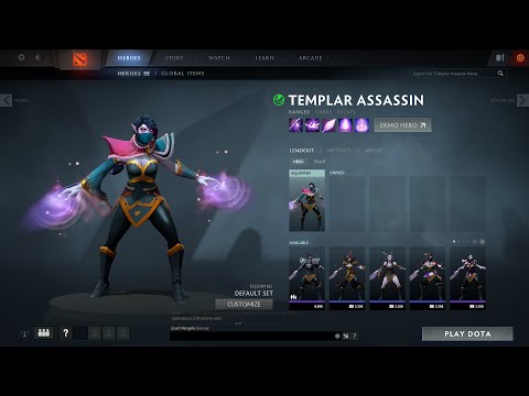 Dota 2 - Templar Assassin Gameplay (demo)
