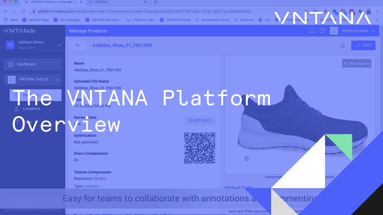 VNTANA 3D Optimizer & Viewer Demo
