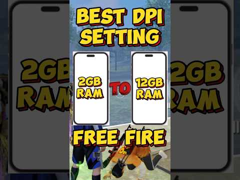 Best Dpi For Free Fire | Best Headshot Setting In Free Fire | #dpifreefire #freefire #shorts