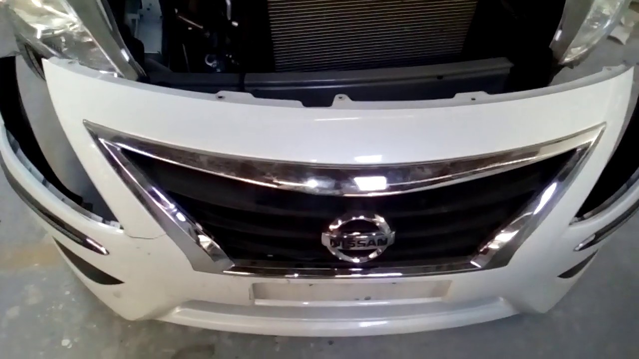 NISSAN VERSA Mirá que Hay Detrás del Paragolpes Delantero