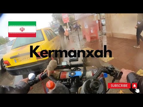 Kermanshah. Iran. City tour. Cycling tour around the world.