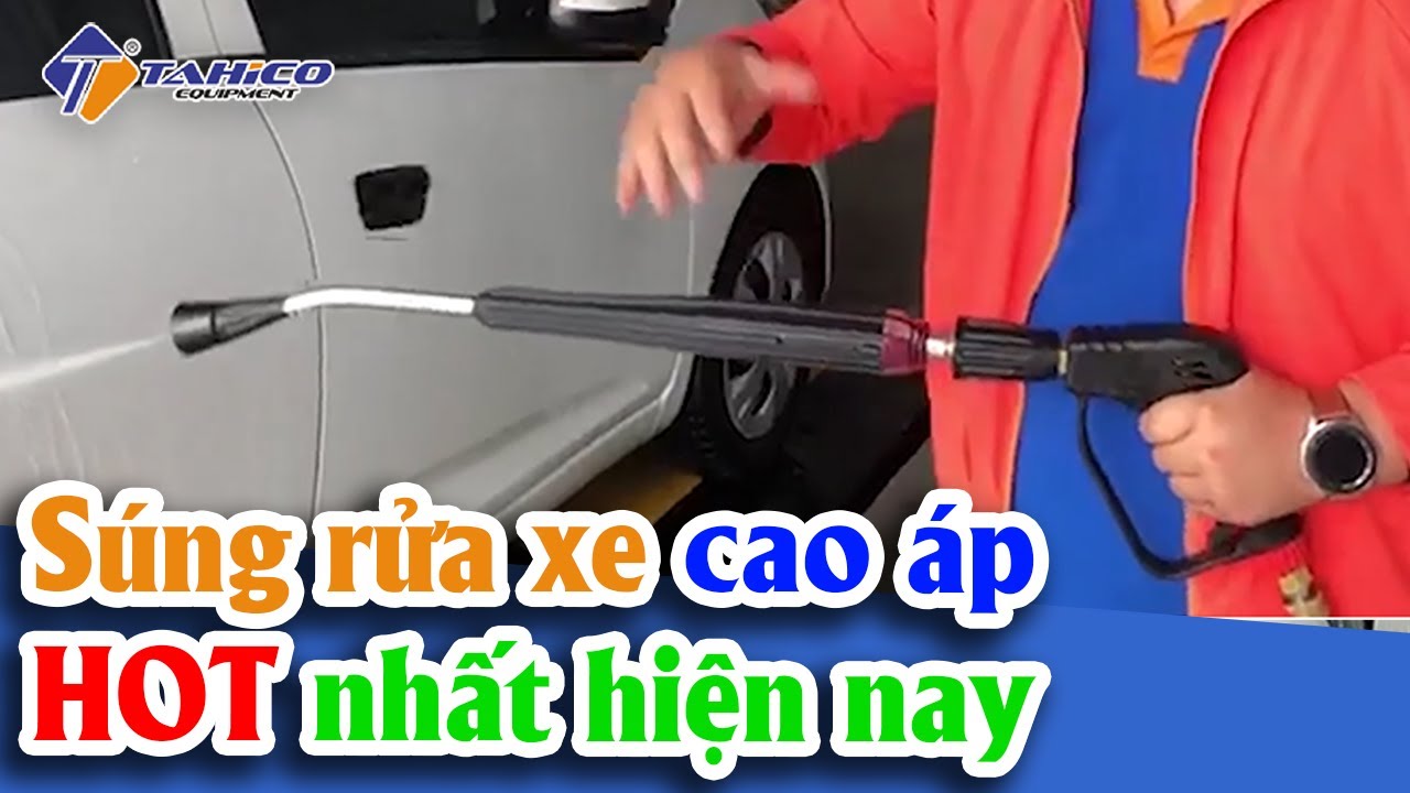 Súng rửa xe loại dài cho máy cao áp 16