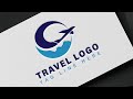 How To Make A Travel Logo Design In Illustrator Cc Logo Maker Online Business Logo Rasheed RGD