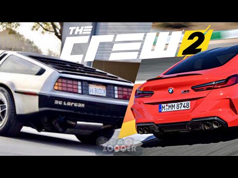 DeLorean, BMW M8 und mehr !! - The Crew 2