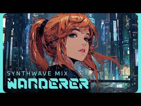 WANDERER | Chill Synthwave Mix for Deep Focus & Midnight Calm