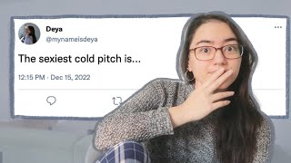 the CORRECT way to write cold pitches (ft. the worst pitches i’ve ever gotten)