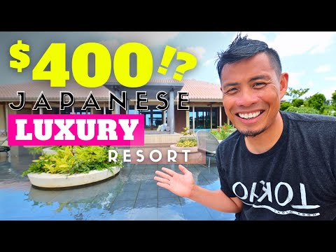 價值 400 美元的沖繩日本豪華度假酒店是什麼樣的？ (What a $400 Japanese Luxury Resort Hotel in Okinawa is like)