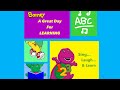 Barney A Great Day For Learning THE VIDEO