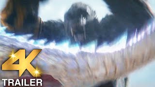 GODZILLA X KONG THE NEW EMPIRE Shimo Tail Whips Kong Trailer (4K ULTRA HD) 2024