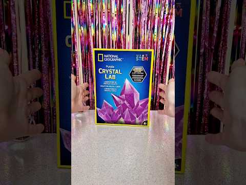 #shorts National Geographic Crystal Lab - purple crystal