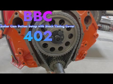 Big Block Chevy Hydraulic Roller Cam End Play with Stock Timing Cover and Cam Button.