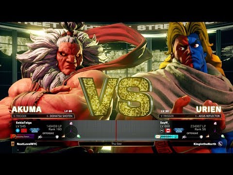 Street Fighter 5 -SekiaTeiga (Akuma) vs Sayff (Urien)