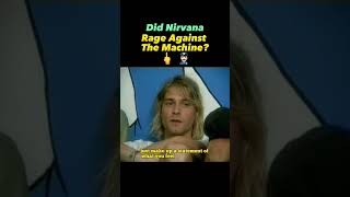 Did #nirvana Rage Against The Machine? 🧐 #kurtcobain #davegrohl #kristnovoselic