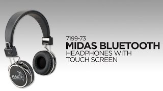 7199-73 Midas Bluetooth Headphones with Touch Screen