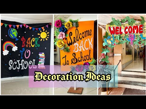 Lastest Welcome Back to School decoration Ideas for School/ Preschool/ Kindergarten 2023