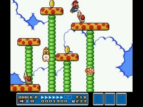 SMB3 for Super Mario All-Stars Custom Level #577 -  SMB1 Area 0F/8F
