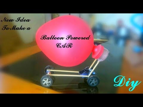 New idea to Make a Amazing Balloon powered Car / Air Car.