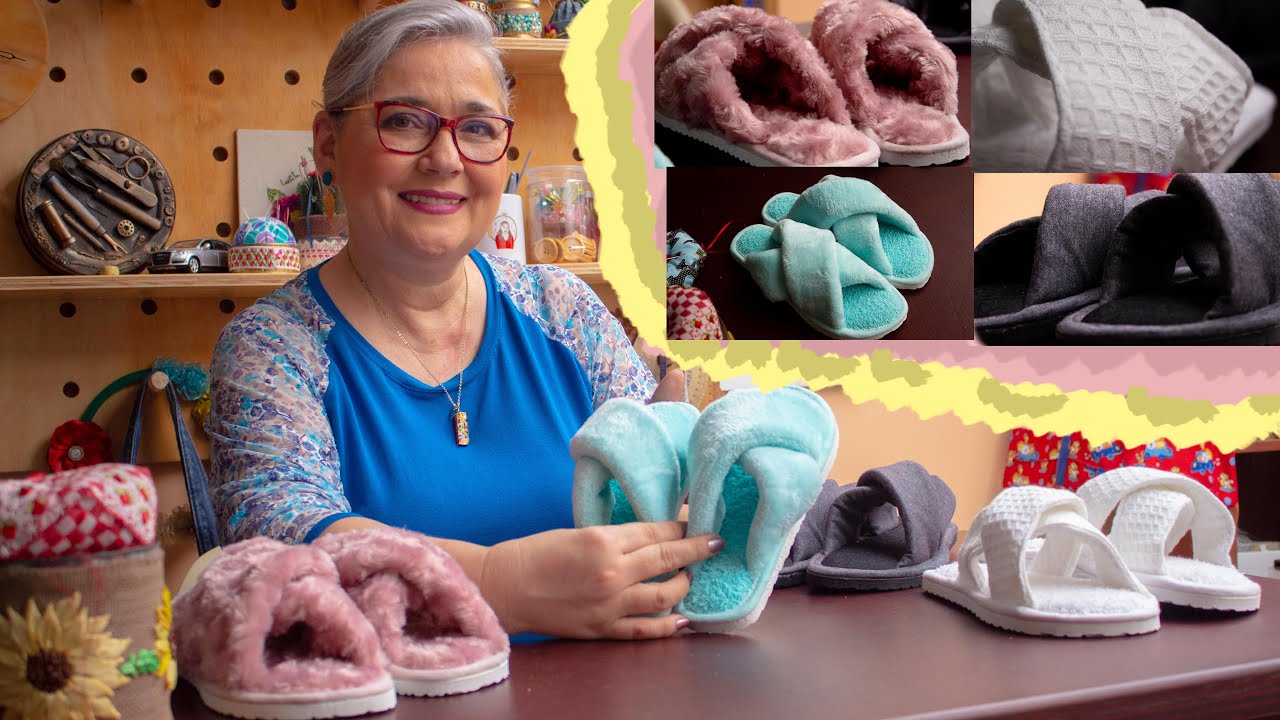Watch Cómo hacer Pantuflas super fáciles Con Luzkita paso a paso/IDEA de negocio/Tutorial de costura Now Cómo hacer Pantuflas super fáciles Con Luzkita paso a paso/IDEA de negocio/Tutorial de costura