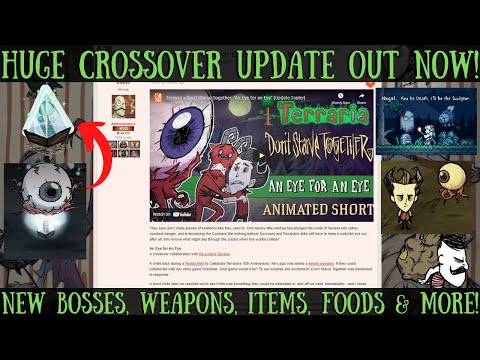 Don't Starve Together & Terraria Crossover Event Is Out Now! NEW, HUGE UPDATE POST!