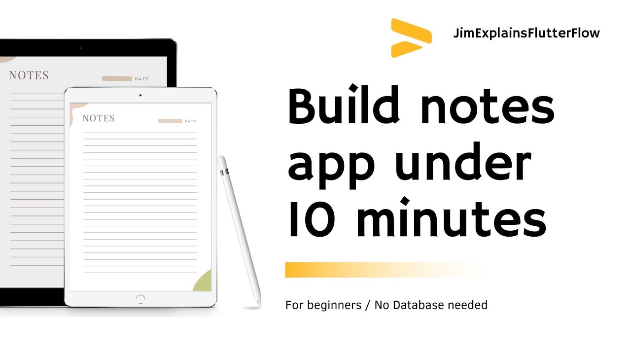 Create Notes App Under 10 Minutes - FlutterFlow