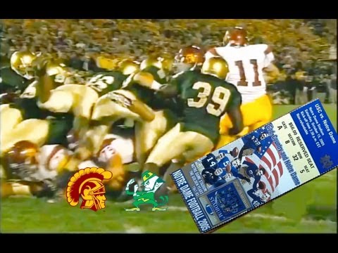Football Classics – USC vs. Notre Dame 2005