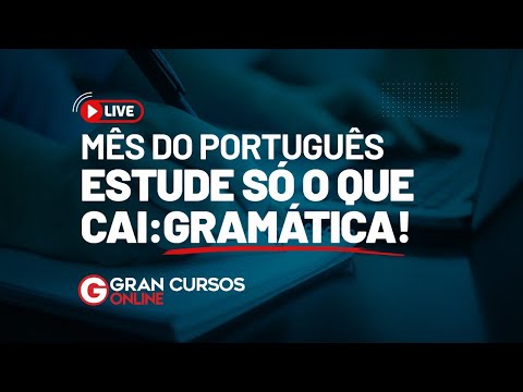 Mês do Português: Estude só o que cai: Gramática - Concordância nominal e verbal Prof. Márcio Wesley