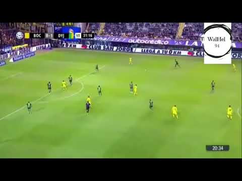 Gol Walter Bou Boca 1 x 1 defensa y justicia