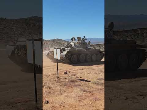 Big Sandy Machine-Gun Shoot Sunday, October 22, 2023 Russian T62 tank