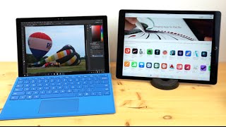 Apple iPad Pro vs. Microsoft Surface Pro 4 Comparison Smackdown