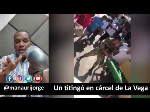 Lío a MACHETAZOS en cárcel de LA VEGA ⛏️