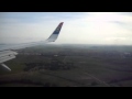 South African Airways landing at King Shaka 