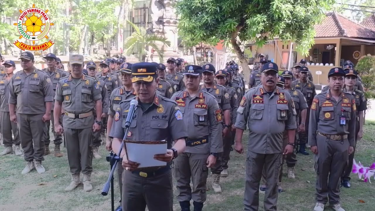Ikrar Netralitas ASN Satpol PP Provinsi Bali dalam Pemilu 2024