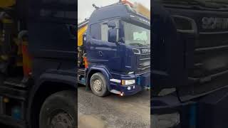 Scania R580 *8x2 *EFFER 955 +JIB +WINCH *BED 6.5+1.2m *EURO 6 flatbed truck | Image 4 - Autoline