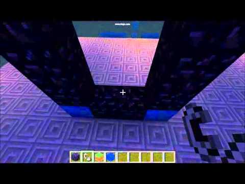 Minecraft __ Come costruire un portale per il Nether in 20 secondi!