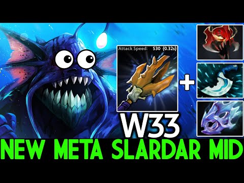 W33 [Slardar] New Meta Slardar Mid Max Attack Speed Dota 2