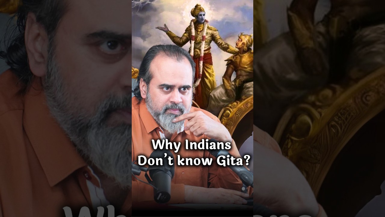 Why Indians don't know Gita? || Acharya Prashant