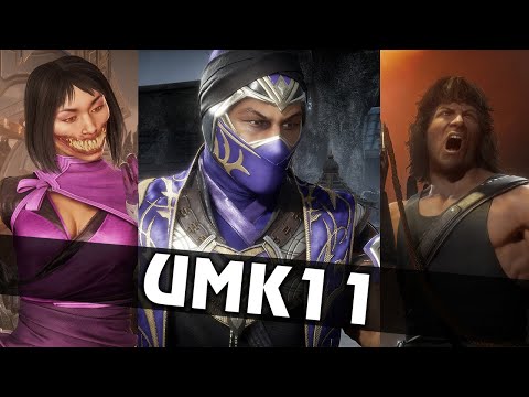Watching the MK11 ULTIMATE Trailer with K&M - Rain, Mileena and Rambo