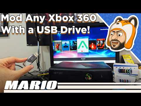 How to Mod Any Xbox 360 with a USB Drive - Bad Update Beginner Setup for Homebrew, Backups, & More!