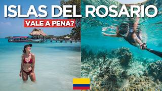ISLAS DEL ROSARIO: como é o tour pelas ilhas de mar azul em Cartagena, na Colômbia? Vale a pena?