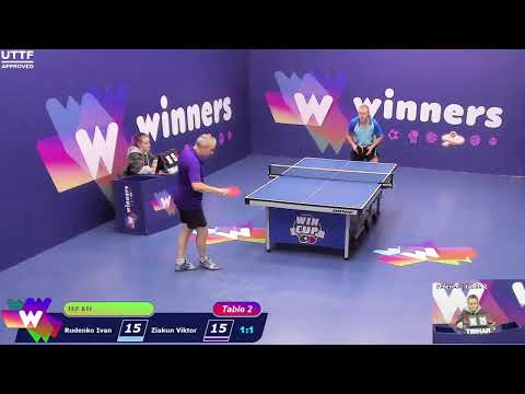 WINners CUP table 2  28.11 Rudenko Ivan - Ziakun Viktor 20:30