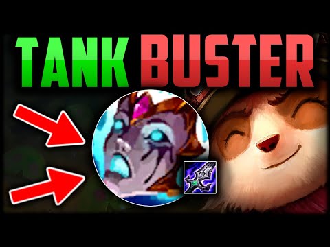 TEEMO TANK BUSTER BUILD (Hybrid Bully Build) How to Play Teemo & Carry - Season 14