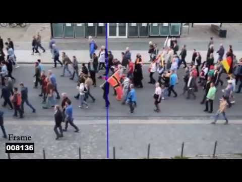 Auswertung Demozug 26. Pegida am 11.05.2015 in Dresden