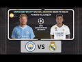 Man City's Lineup Vs Real Madrid's Lineup- Head to Head Potential Lineup-UCL 23/24 -CHAMPIONS LEAGUE