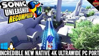 You Need To Play This New Ultimate Sonic Unleashed PC Port #sonicunleashed #remasteredgames #fangame