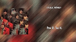 Pink Floyd - Pow R. Toc H.:FULL SONG, and lyrics.