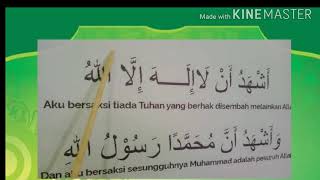 Download lagu Lafaz Syahadah - Wajib Baca Bertajwid mp3