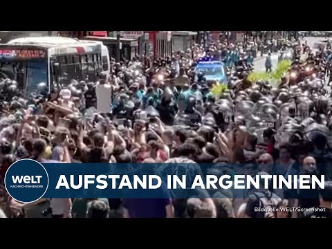 RADIKALE REFORMEN: Massenproteste gegen Argentiniens neuen Präsidenten Javier Millei