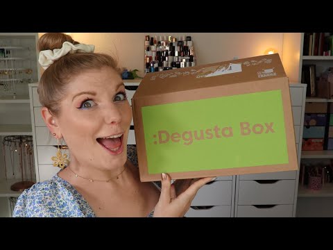 Degusta Box August 2022 | Bunte Auszeit | Food Box | Unboxing & Verlosung | Claudis Welt