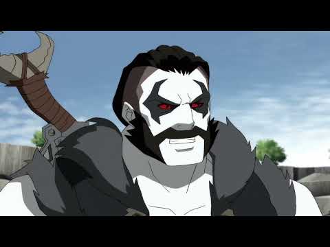 Young Justice Season 3 the battle with Lobo the hunter