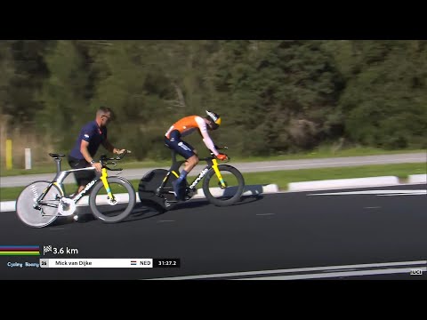Highlights - Men U23 ITT - 2022 UCI Road World Championships - Wollongong - AUSTRALIA
